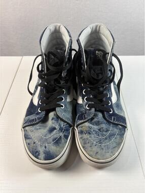 Vans sk8 Hi Acid Denim High Tops Mens 6 Womens 7.5